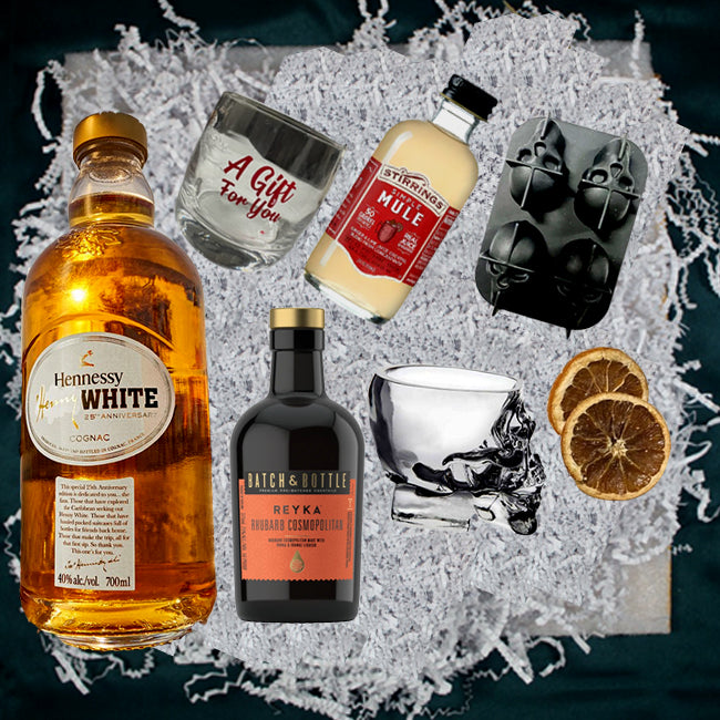 Hennessy White Cognac 25th Anniversary Gift pack