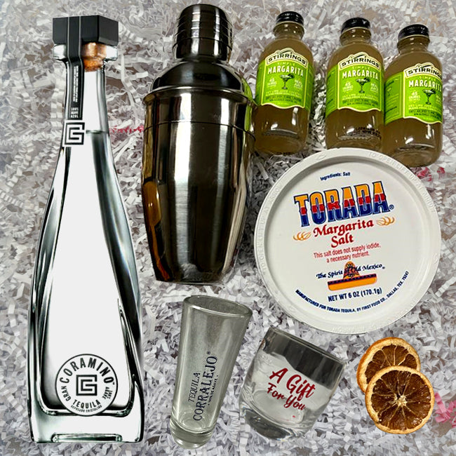 Gran Coramino Reposado Crista Gift Pack with Engraving