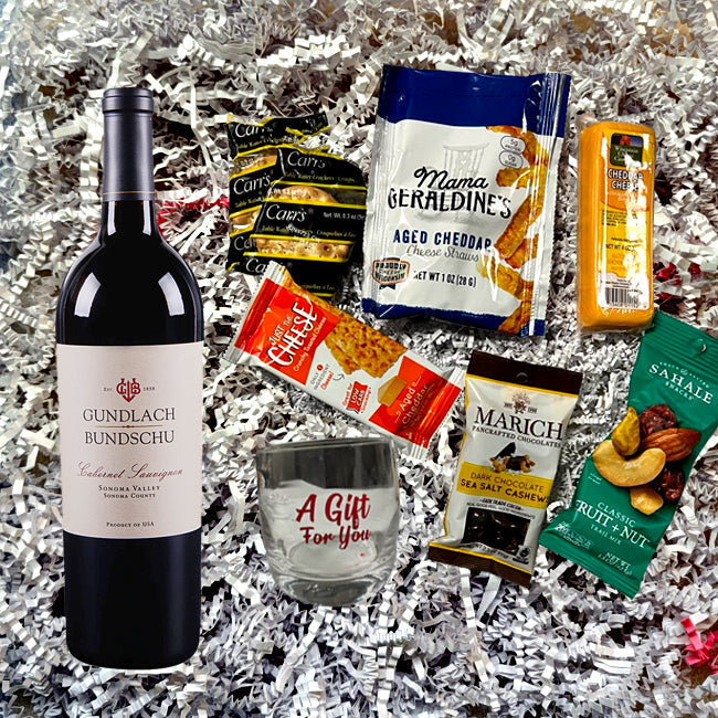 Gundlach Cabernet Sauvignon Gift Pack with Engraving