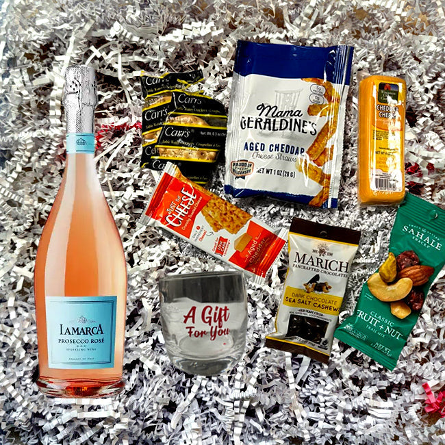 Lamarca Prosecco Rose Gift Pack with Engraving