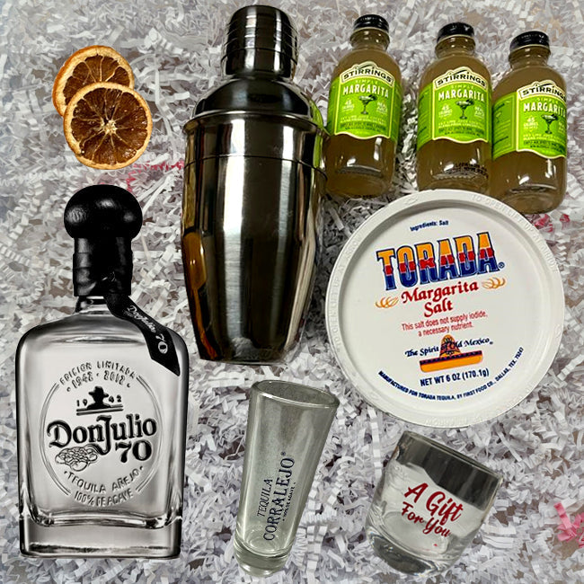 Don Julio Anejo 70th Anniversary Gift Pack with Engraving