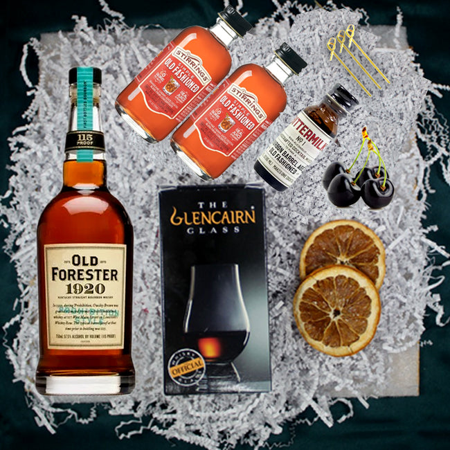 Old Forester Bourbon 1920 Gift Pack with Engraving