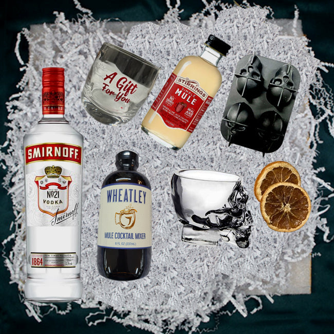 Smirnoff 80 Vodka Noble Gift Pack with Engraving