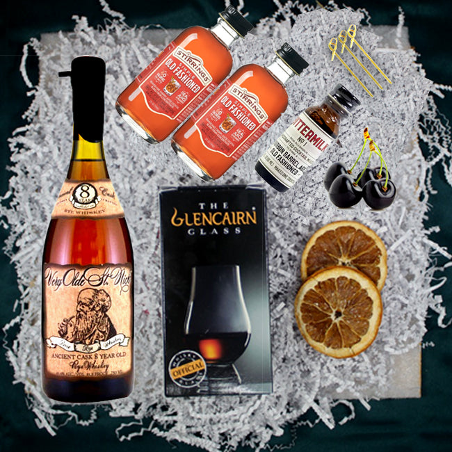 Very Olde St Nick 8 Year Rye 86.8 Gift Pack with Engraving