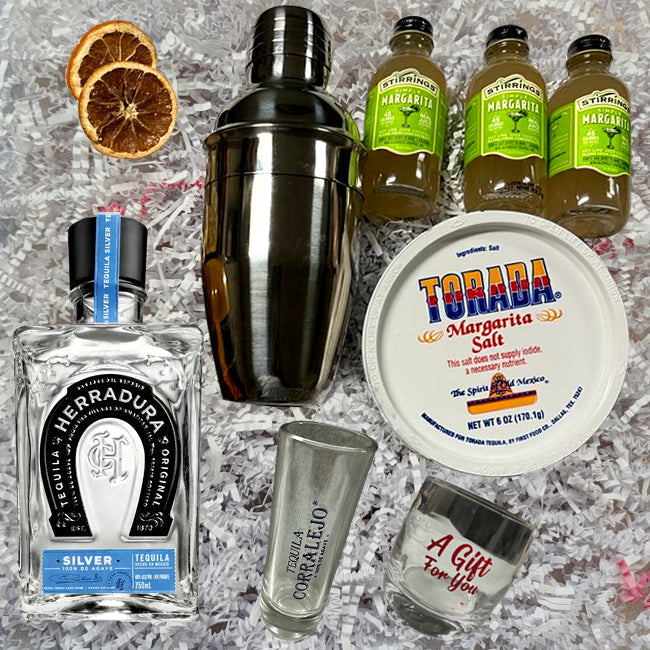 Herradura Silver Tequila Gift Pack with Engraving