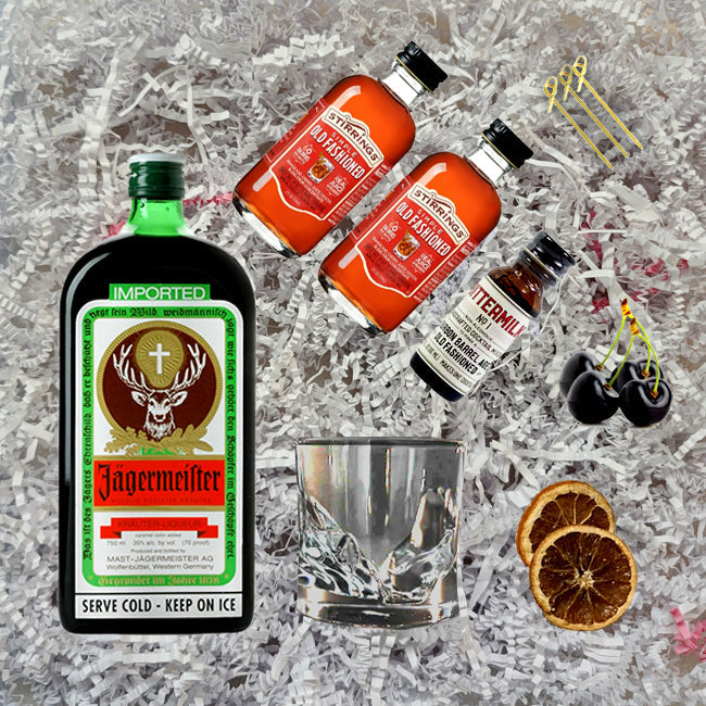 Jagermeister Liqueur Gift Pack with Engraving