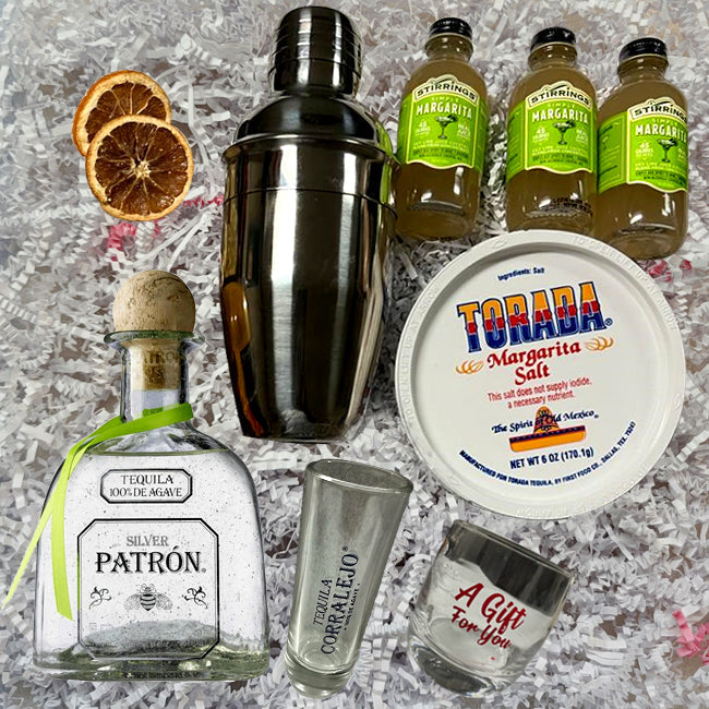 Patron Silver Gift Pack with Engraving