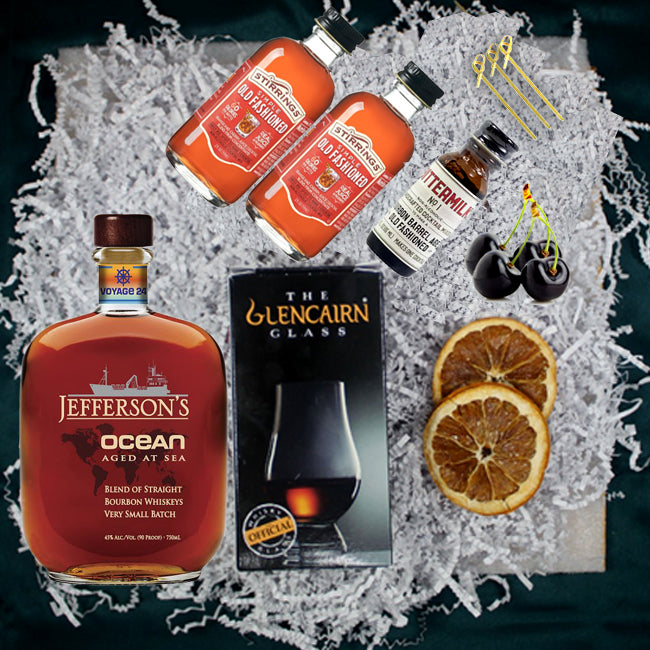 Jefferson's Bourbon Ocean Aged At Sea Gift Pack with Engraving