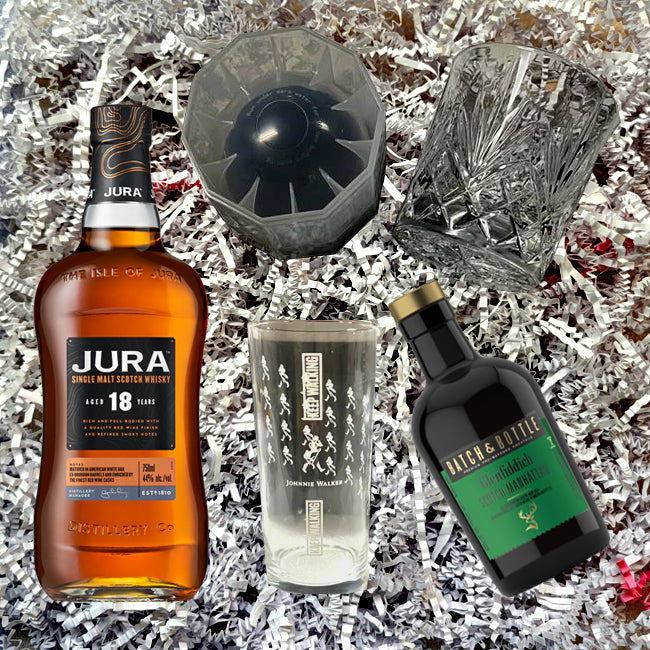 Jura 18yrs Origin Scotch Gift Pack with Engraving
