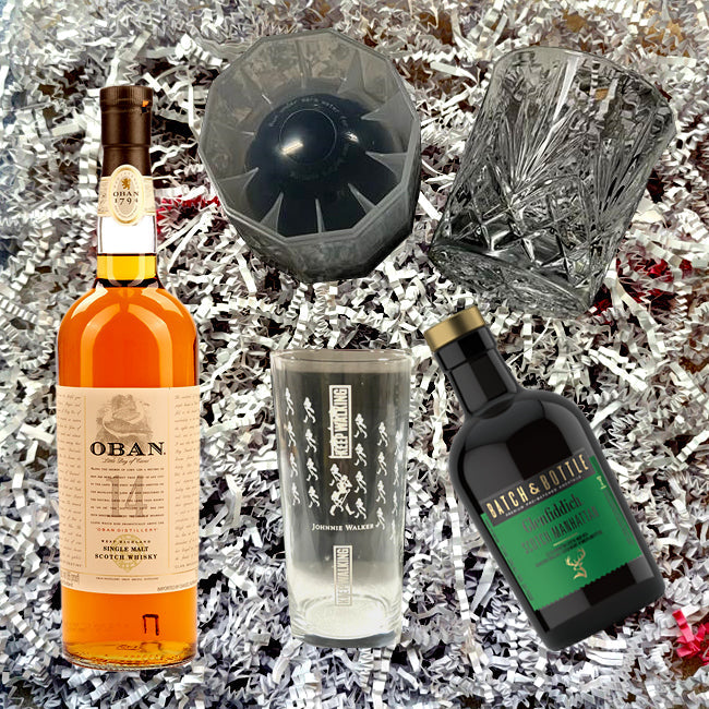 Oban Single Malt 14year Whisky Gift Pack with Engraving